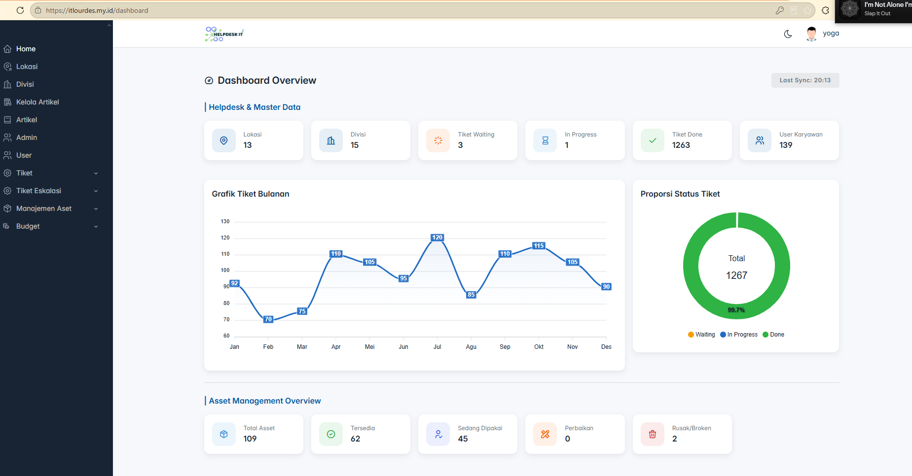 APLIKASI WEB HELPDESK IT
